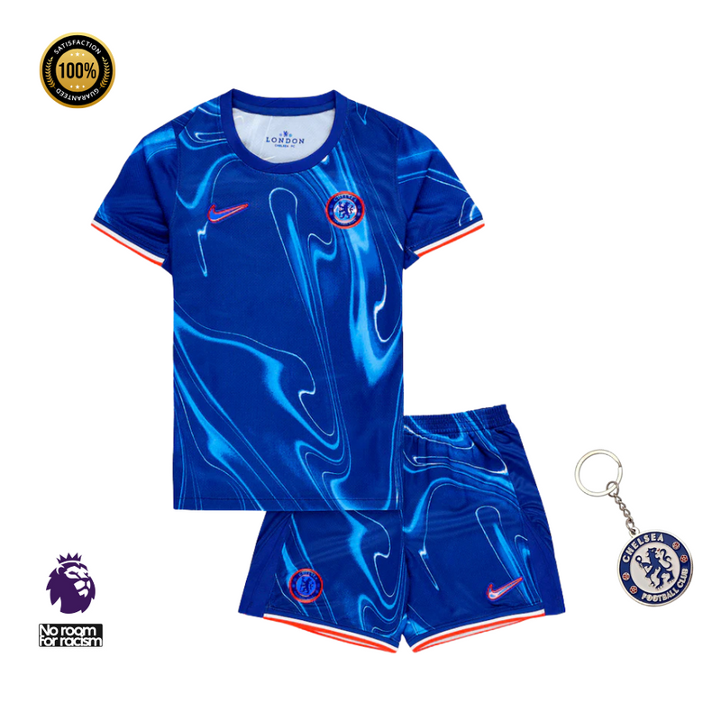 Kids Chelsea Home Kit 2024/2025 - Blue