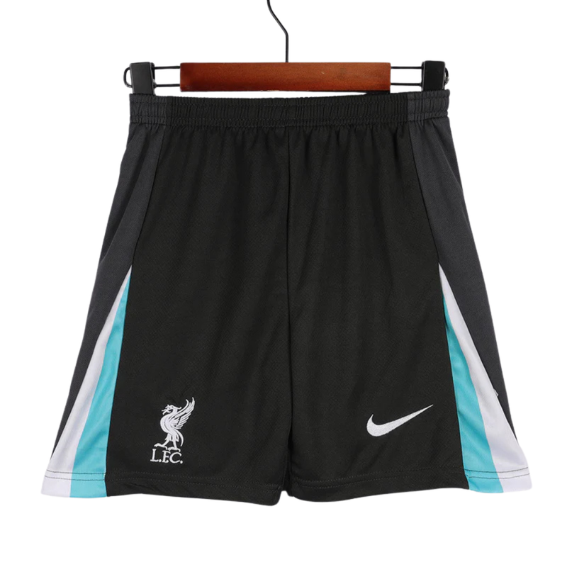 Kids Liverpool Away Kit 2024/2025 - Black UCL