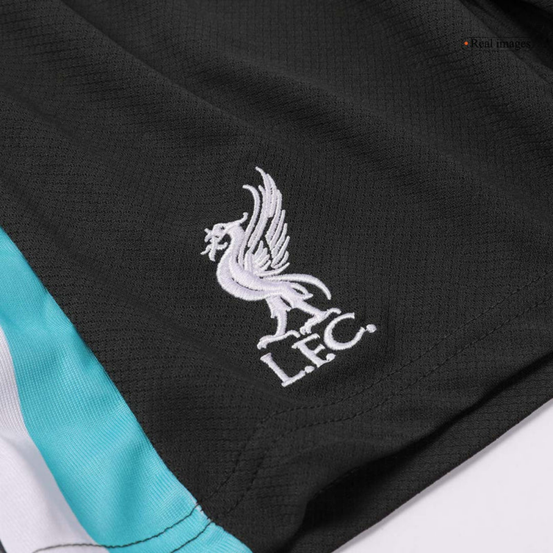 Kids Liverpool Away Kit 2024/2025 - Black UCL