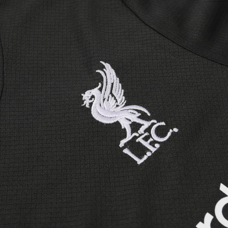 Kids Liverpool Away Kit 2024/2025 - Black UCL