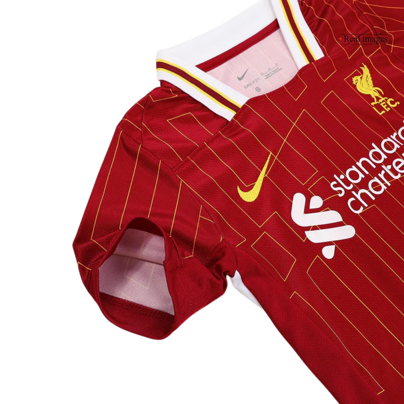 Kids Liverpool Home Kit 2024/2025 - Red