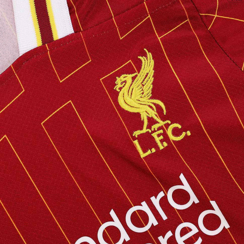 Kids Liverpool Home Kit 2024/2025 - Red