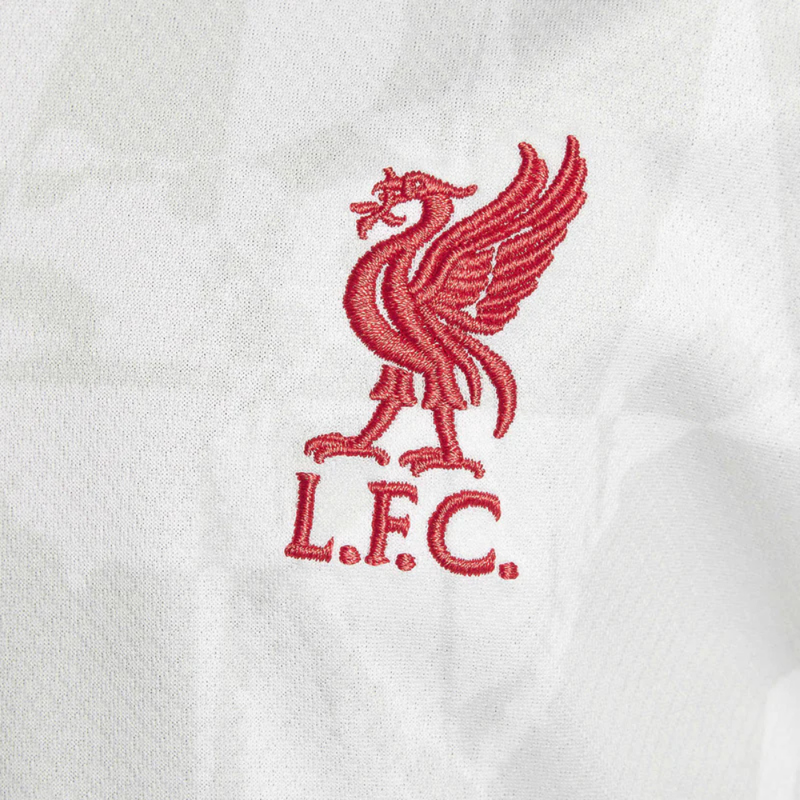 Kids Liverpool Third Kit 2024/2025 - White UCL