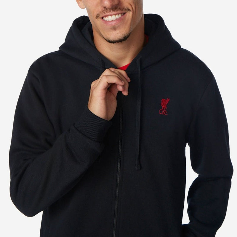 LFC Zip Through Hoody Black